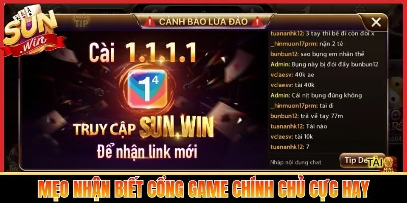 Mẹo nhận biết cổng game chính chủ cực hay