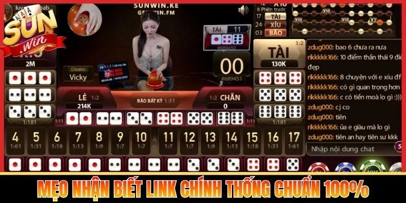 Mẹo nhận biết link chính thống chuẩn 100%