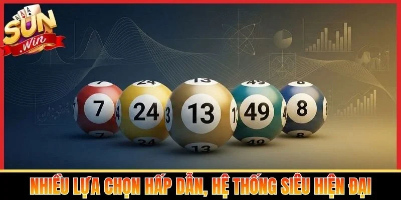 Nhiều lựa chọn hấp dẫn, hệ thống siêu hiện đại