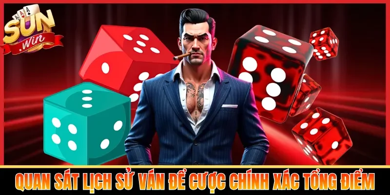 Quan sát lịch sử ván để cược chính xác tổng điểm