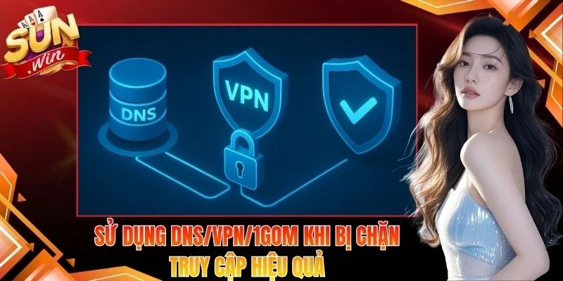 Sử Dụng DNS/VPN/1Gom Khi Bị Chặn Truy Cập Hiệu Quả
